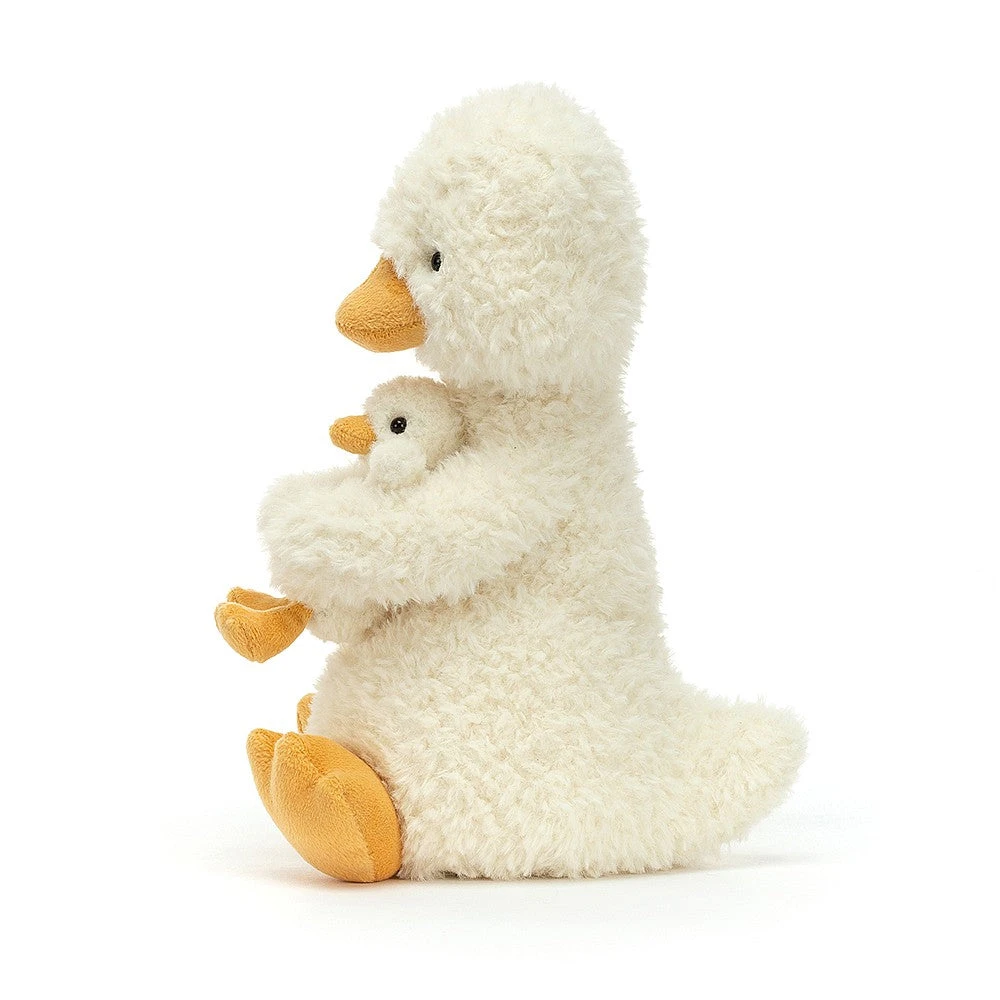 Jellycat Huddles Duck - H24cm 2 Jellycat Huddles Duck - H24cm - Image 2