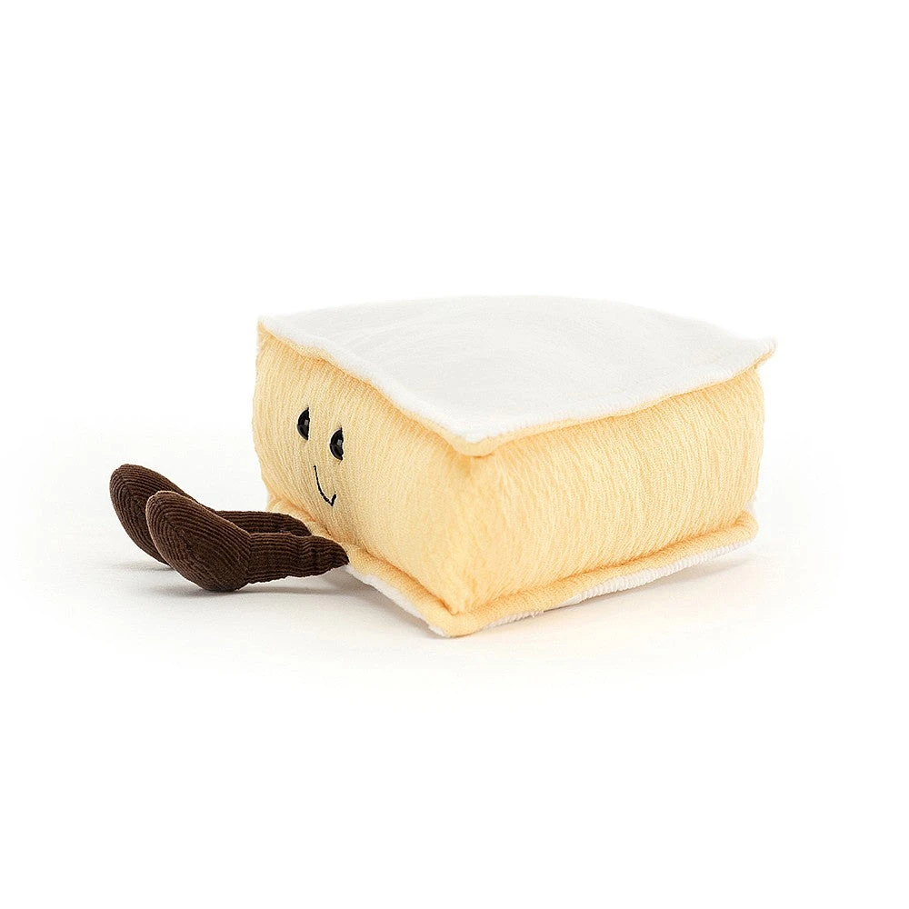 JellyCat Amuseable Brie - H9cm 2 JellyCat Amuseable Brie - H9cm - Image 2