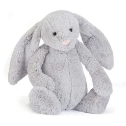 JellyCat Bashful Silver Bunny - Really Big H67cm