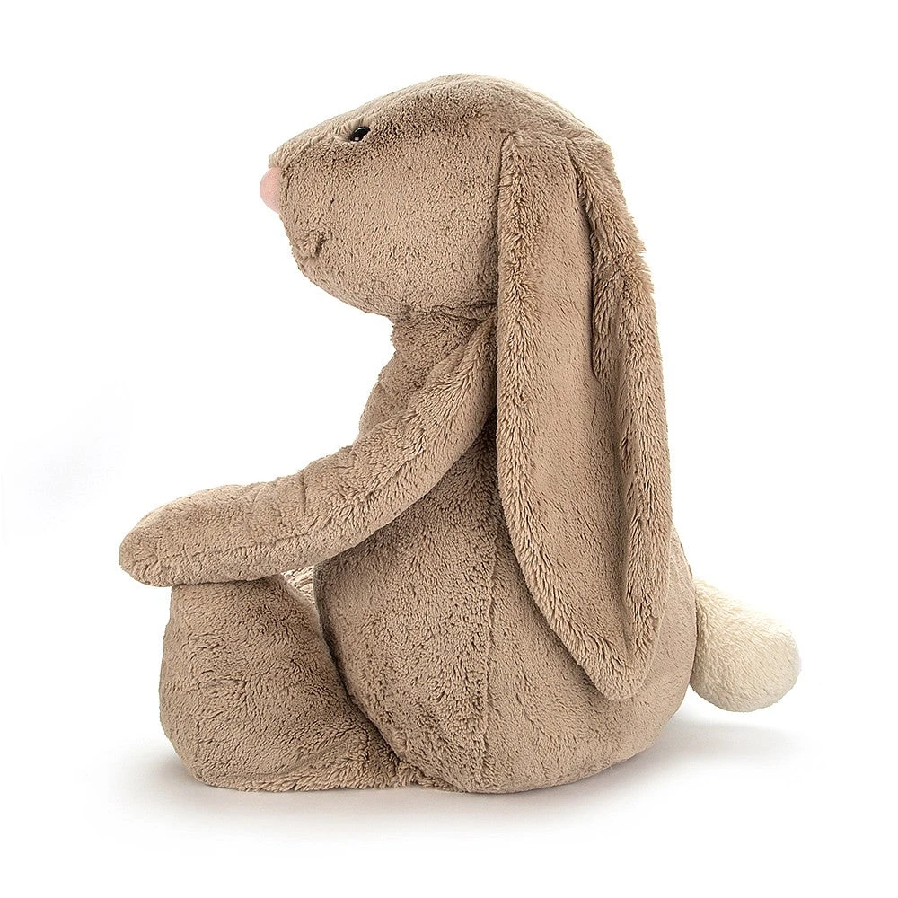 JellyCat Bashful Beige Bunny - Really Really Big H108cm 2 JellyCat Bashful Beige Bunny - Really Really Big H108cm - Image 2
