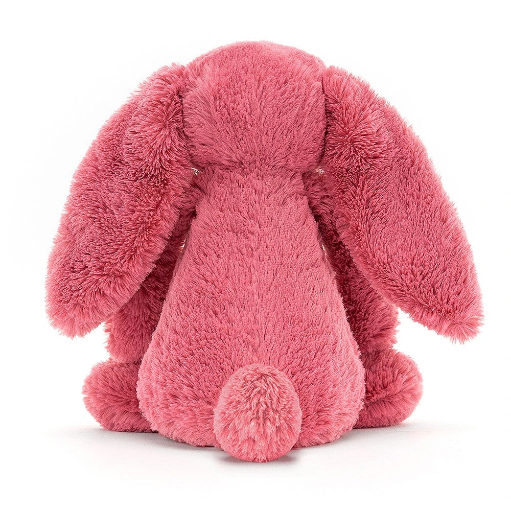 JellyCat Bashful Cerise Bunny - Medium H31cm 3 JellyCat Bashful Cerise Bunny - Medium H31cm - Image 3