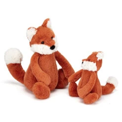 JellyCat Bashful Fox Cub - Medium H31cm -Jellycat Shop BAS3FXC 3