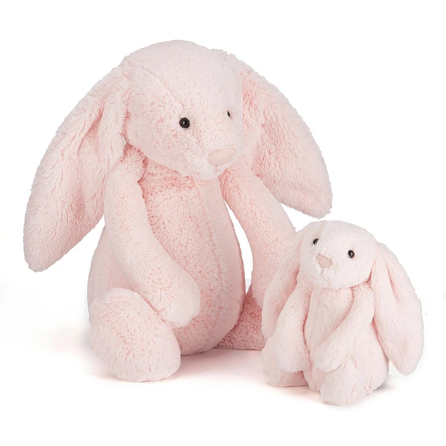 JellyCat Bashful Pink Bunny - Large H36cm 4 JellyCat Bashful Pink Bunny - Large H36cm - Image 4