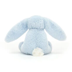 JellyCat Bashful Blue Bunny Wooden Ring Toy -Jellycat Shop BAS4WBBL 2