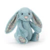JellyCat Blossom Aqua Bunny - Medium H31cm
