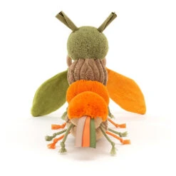 JellyCat Christopher Caterpillar Activity Toy - H12cm -Jellycat Shop CHR6AT 2