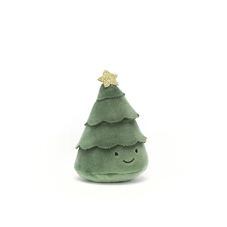 Jellycat Festive Folly Christmas Tree - H10cm 1 Jellycat Festive Folly Christmas Tree - H10cm