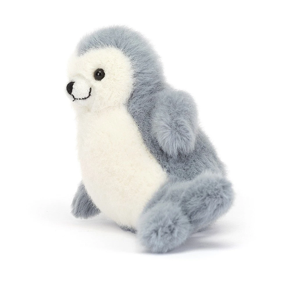 Jellycat Nauticool Roly Poly Seal - H10cm 2 Jellycat Nauticool Roly Poly Seal - H10cm - Image 2