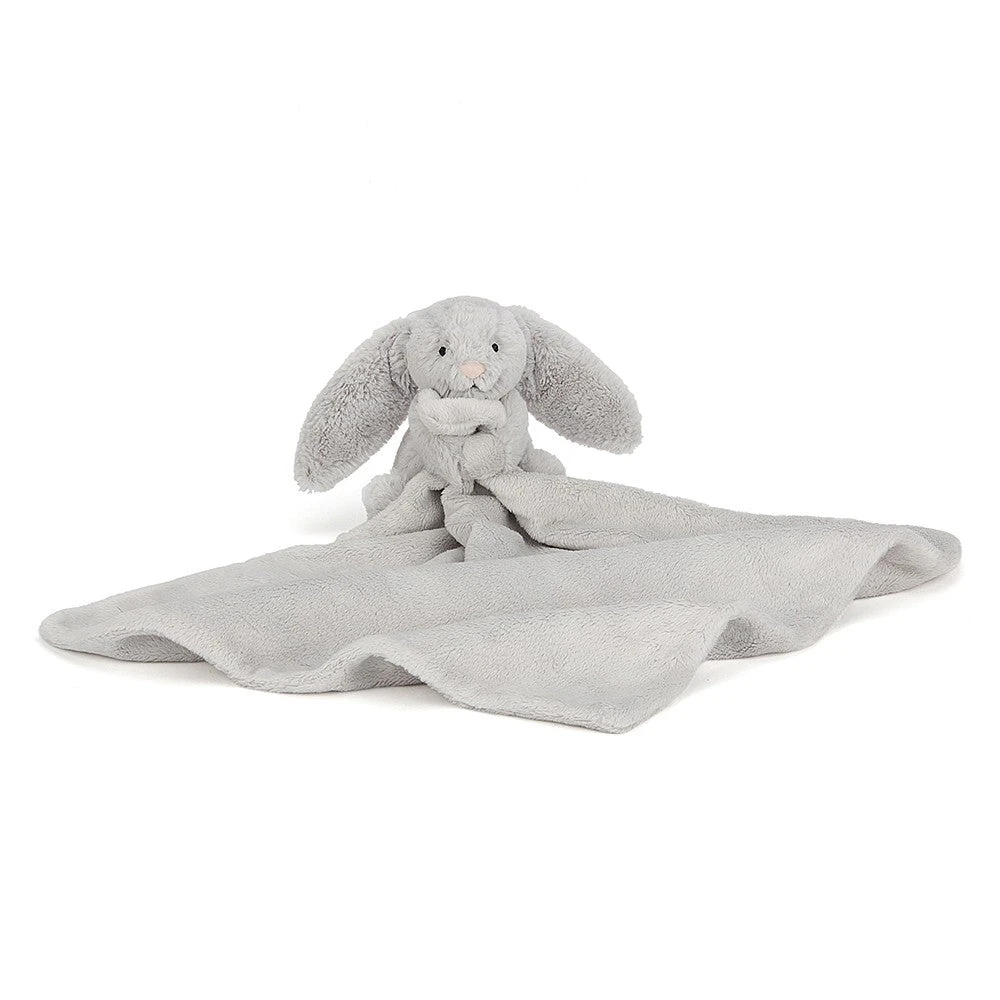 JellyCat Bashful Silver Bunny Soother 1 JellyCat Bashful Silver Bunny Soother