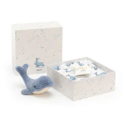 JellyCat Wilbur Whale Gift Set -Jellycat Shop WIL2SET 2