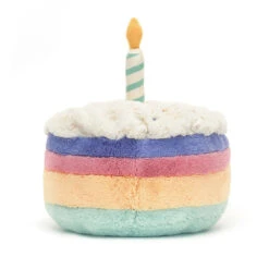 Jellycat Amuseable Large Rainbow Birthday Cake -Jellycat Shop a1rbc jellycat amuseable rainbow cake 3