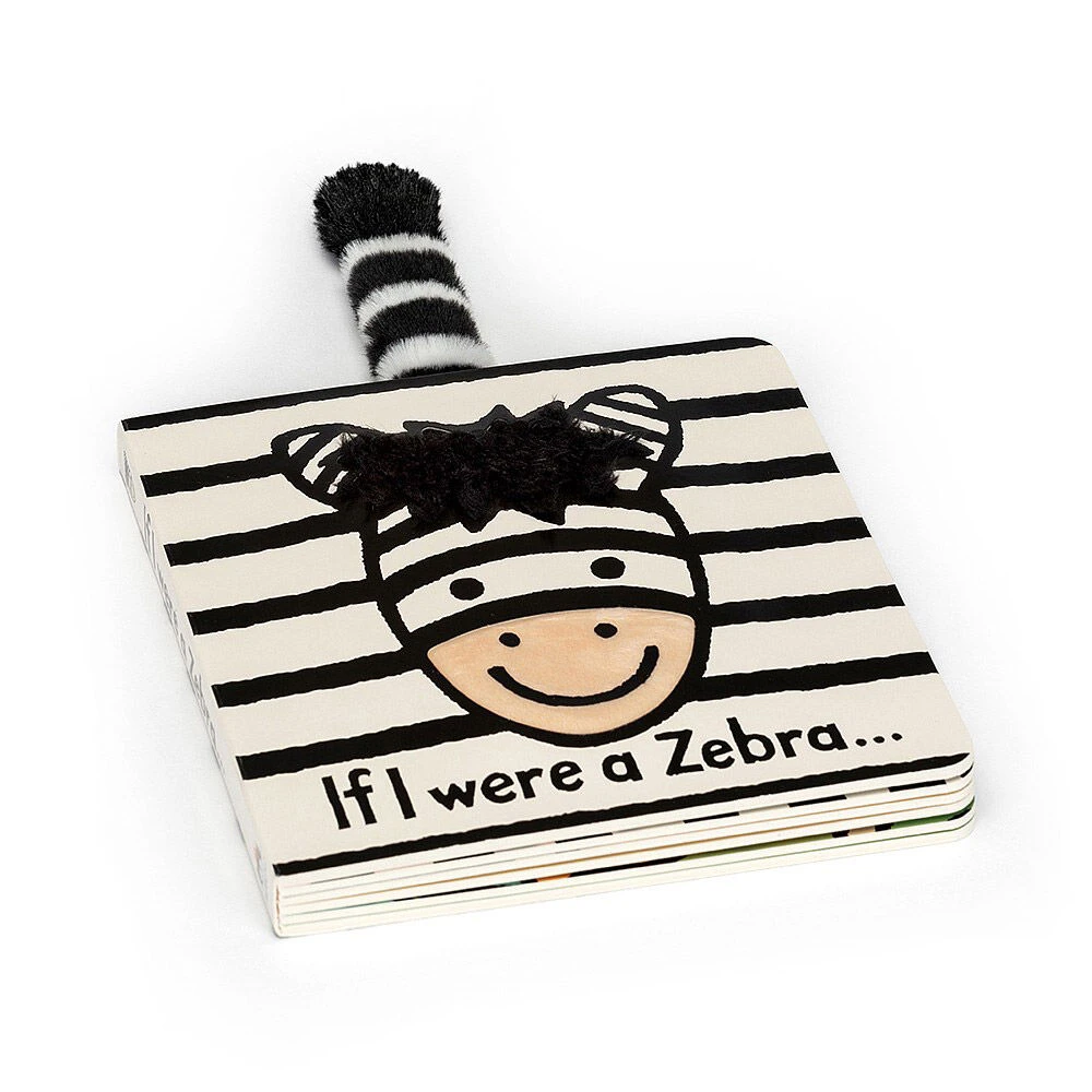 Jellycat If I Were A Zebra Board Book 3 Jellycat If I Were A Zebra Board Book - Image 3