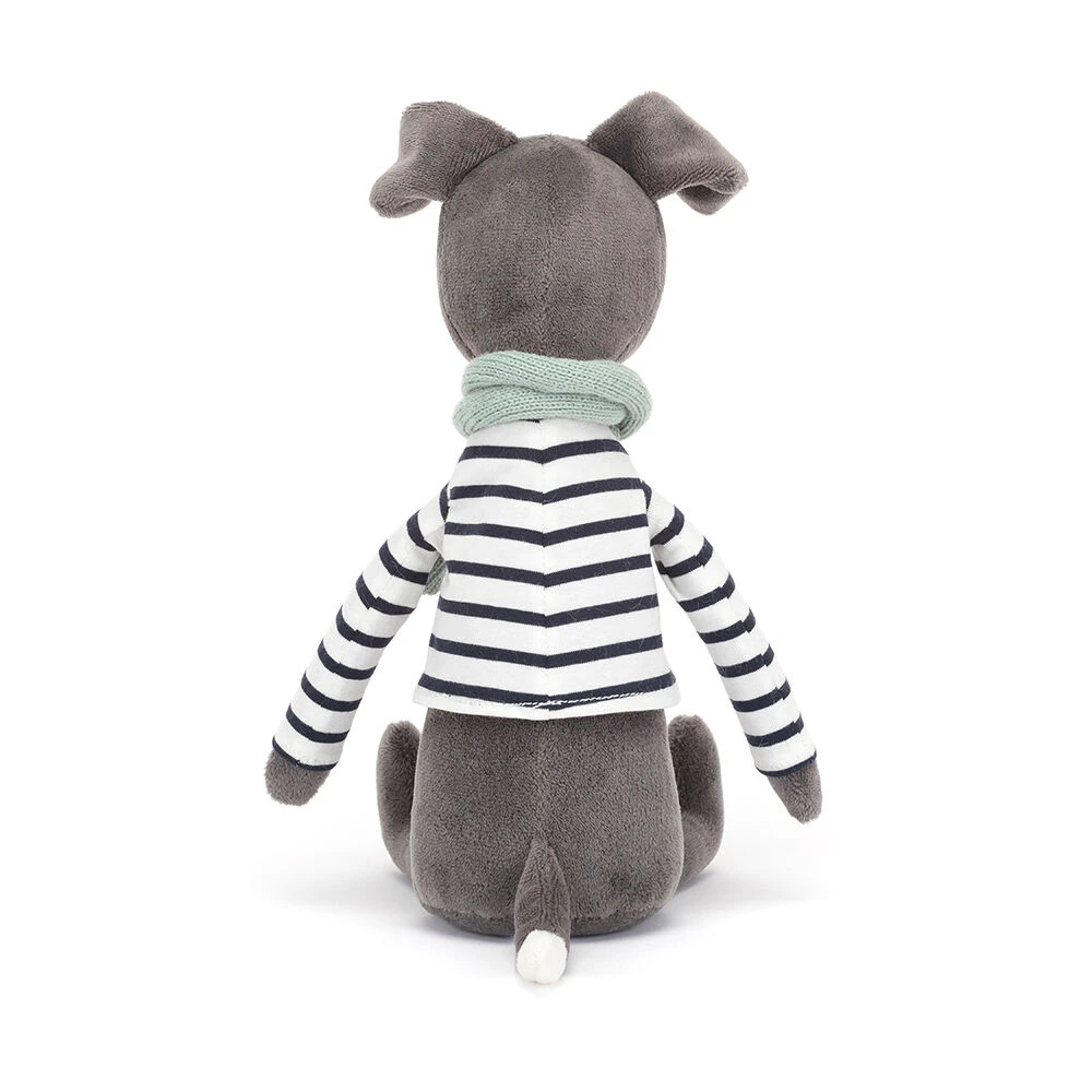 Jellycat Beatnik Whippet Dog 3 Jellycat Beatnik Whippet Dog - Image 3