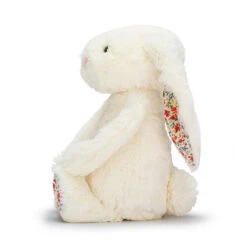 Jellycat Medium Cream Blossom Bunny -Jellycat Shop blossom cream side bl3cbn 1