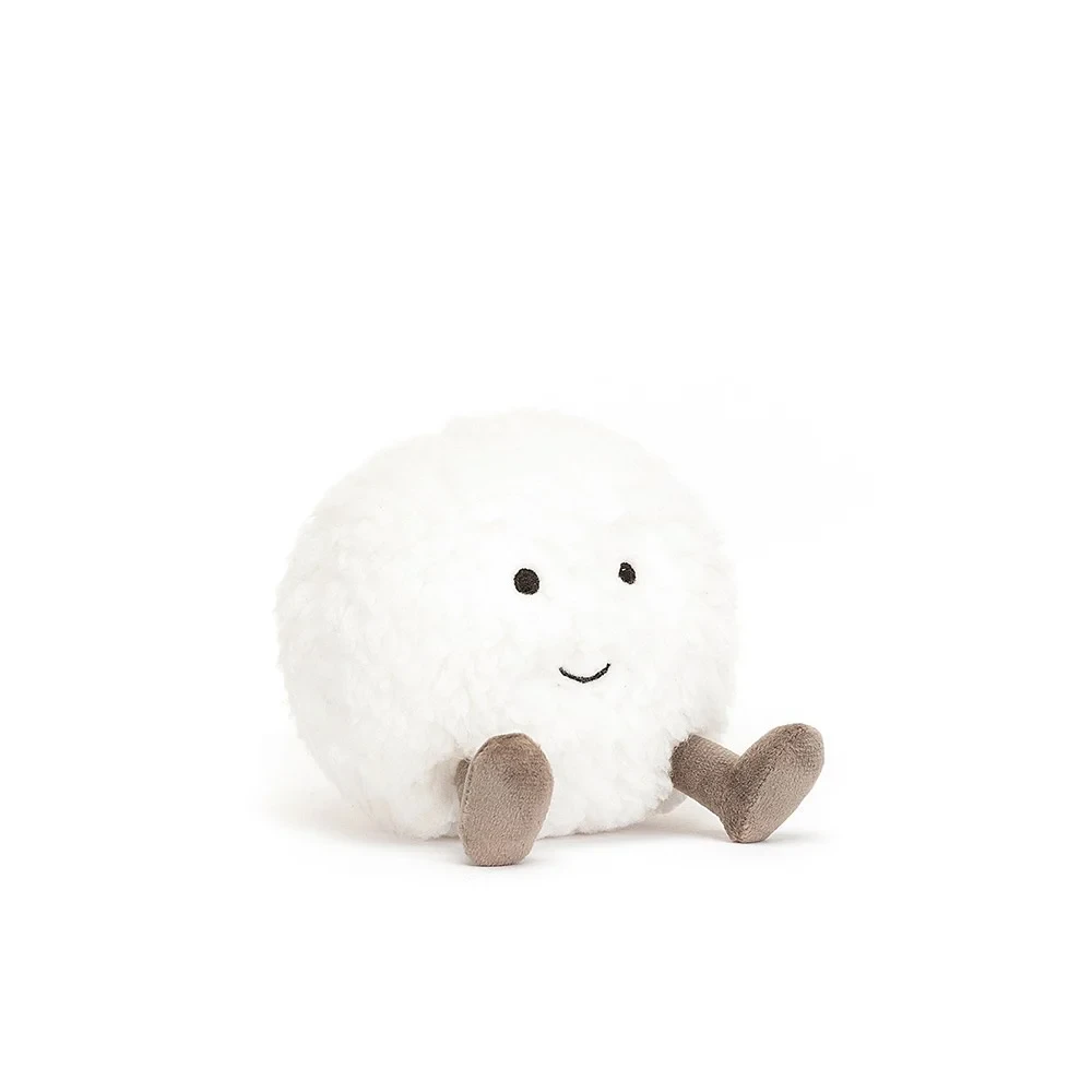 Jellycat Amuseable Snowball - H9cm 1 Jellycat Amuseable Snowball - H9cm