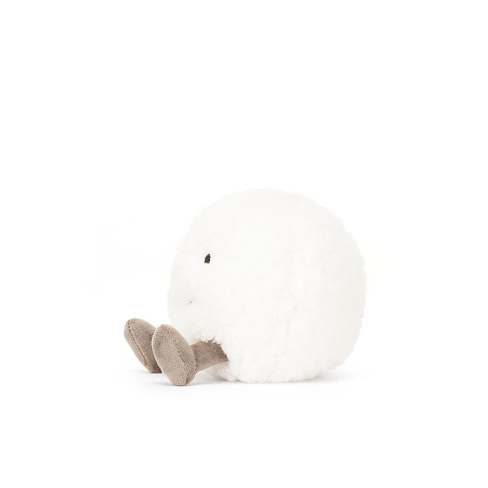 Jellycat Amuseable Snowball - H9cm 2 Jellycat Amuseable Snowball - H9cm - Image 2