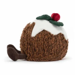 Jellycat Amuseable Christmas Pudding -Jellycat Shop jellycat a4pud amuseable christmas pudding 3