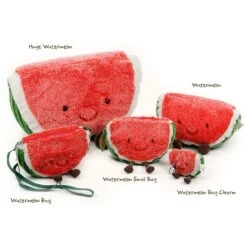 Jellycat Amuseable Watermelon Bag -Jellycat Shop jellycat amusable watermelon family 5