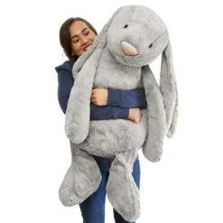 Jellycat Very Big Bashful Silver Bunny