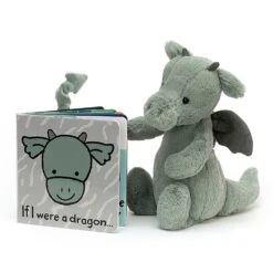 Jellycat If I Were A Dragon Hardback Book 5 Jellycat If I Were A Dragon Hardback Book -Jellycat Shop jellycat bb444dgn if i were a dragon board book 2