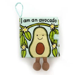 Jellycat I Am An Avocado Fabric Book