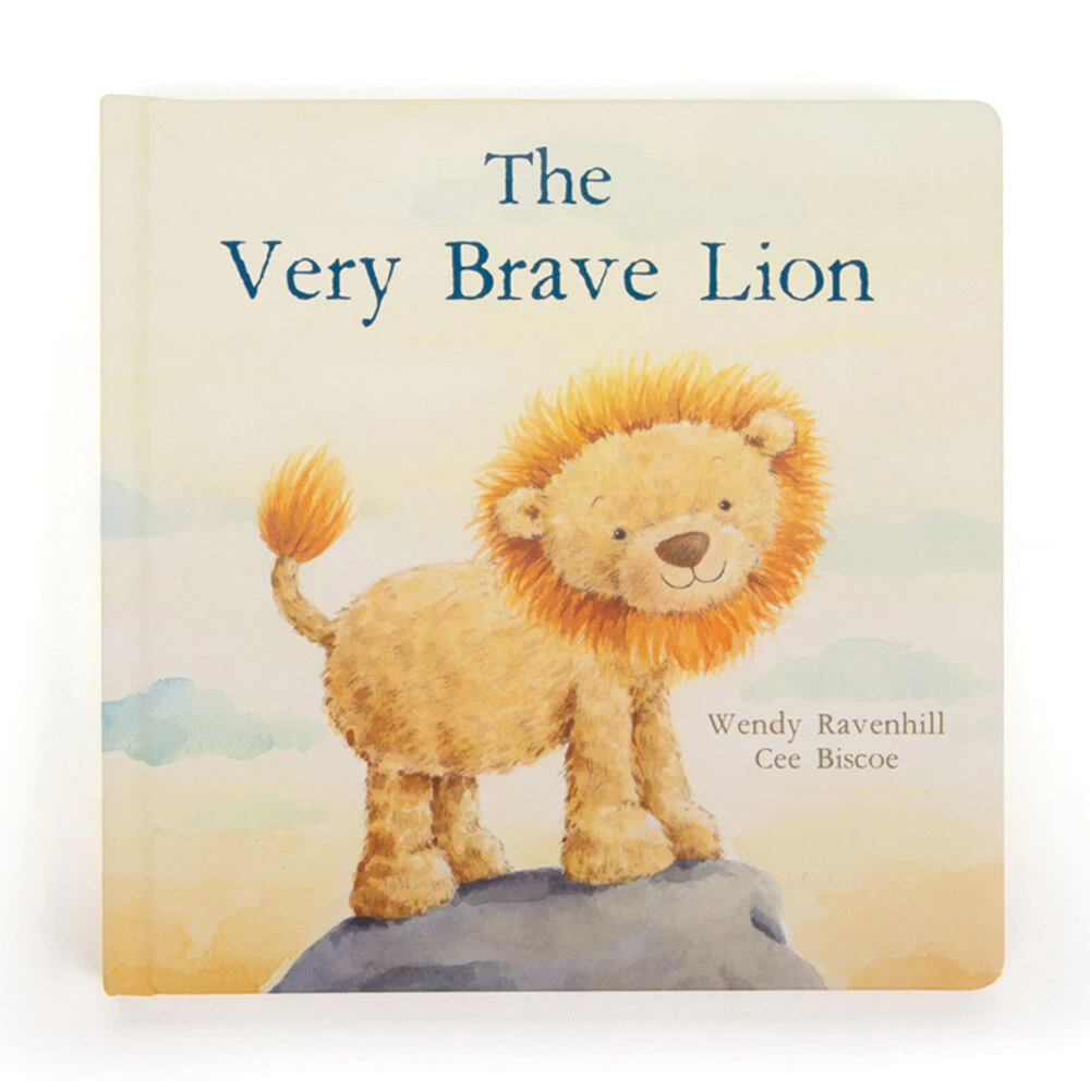 Jellycat The Very Brave Lion Hardback Book 1 Jellycat The Very Brave Lion Hardback Book