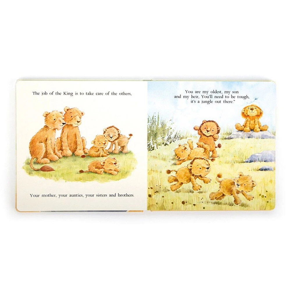 Jellycat The Very Brave Lion Hardback Book 2 Jellycat The Very Brave Lion Hardback Book - Image 2