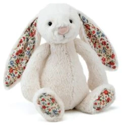 Jellycat Medium Cream Blossom Bunny