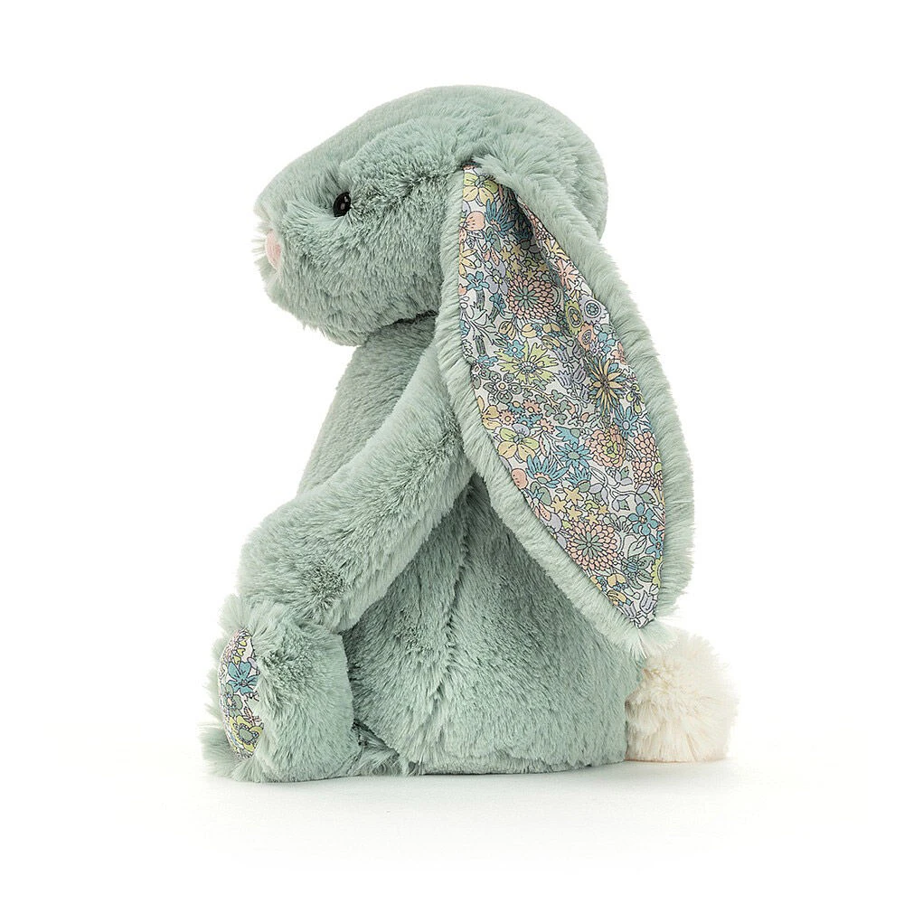 Jellycat Medium Blossom Sage Bunny 2 Jellycat Medium Blossom Sage Bunny - Image 2