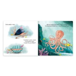 Jellycat The Fearless Octopus Hardback Book -Jellycat Shop jellycat fearless octopus book bk4fo 2