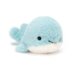 JellyCat Fluffy Whale - H10cm