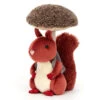 Jellycat Fungi Forager Squirrel