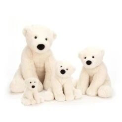 Jellycat Medium Perry Polar Bear -Jellycat Shop jellycat perry polar bear group 2