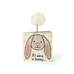 JellyCat If I Were A Bunny Board Book (Beige)
