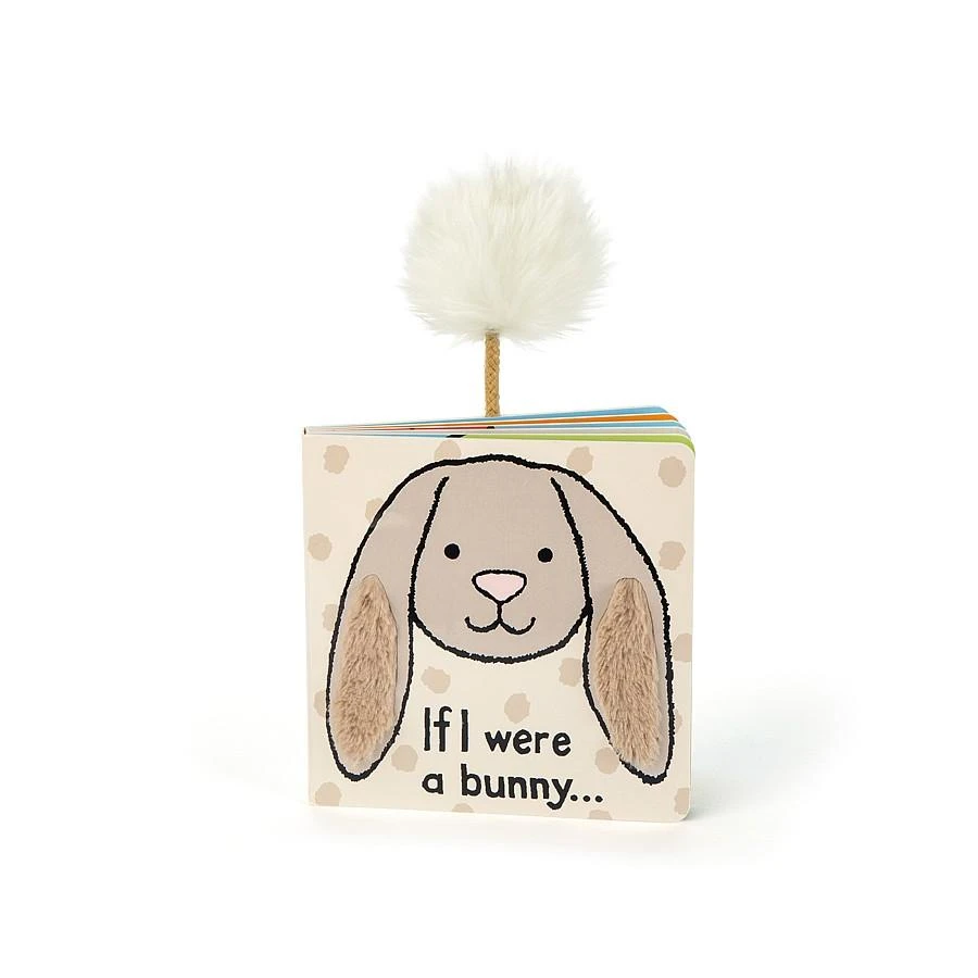JellyCat If I Were A Bunny Board Book (Beige) 1 JellyCat If I Were A Bunny Board Book (Beige)