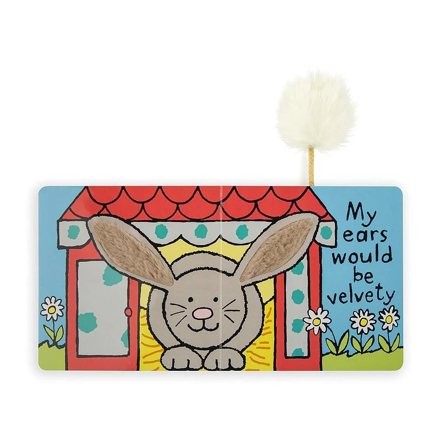 JellyCat If I Were A Bunny Board Book (Beige) 4 JellyCat If I Were A Bunny Board Book (Beige) - Image 4