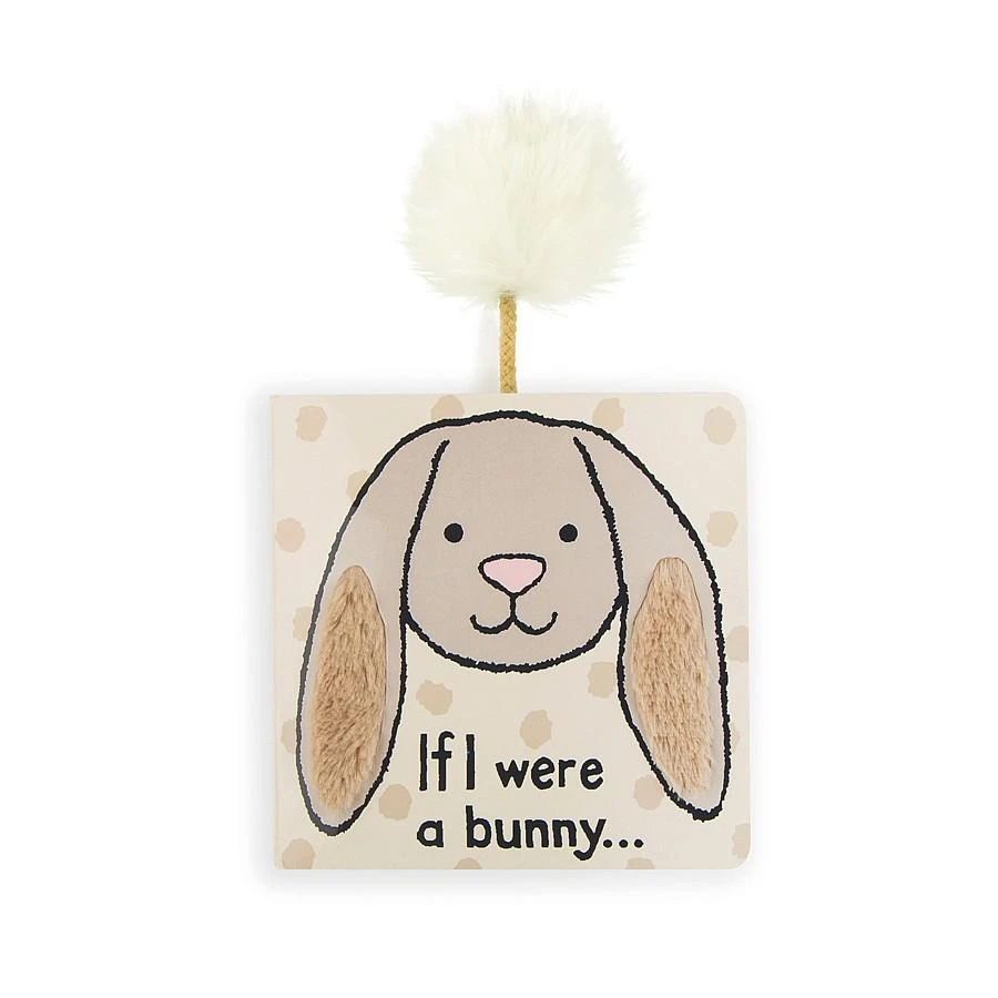 JellyCat If I Were A Bunny Board Book (Beige) 5 JellyCat If I Were A Bunny Board Book (Beige) - Image 5