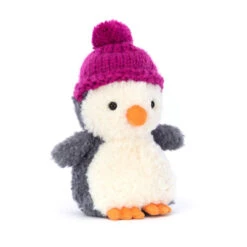 Jellycat Wee Winter Penguin (Assorted Designs) - H14cm -Jellycat Shop wee winter penguin fushia jellycat lil tulips 29962255007862 1080x jpg